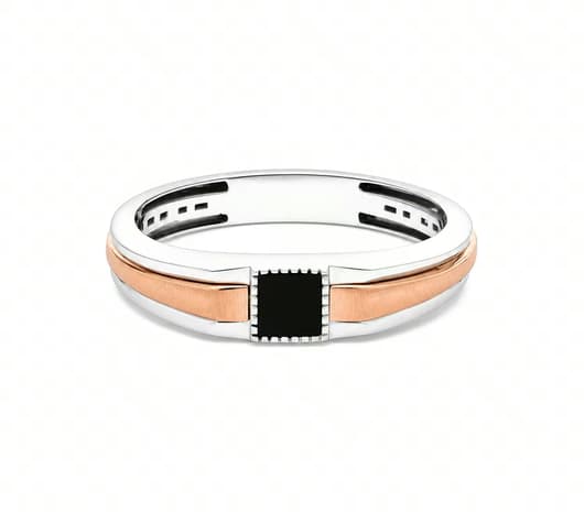 Eclipse Frame Platinum Ring