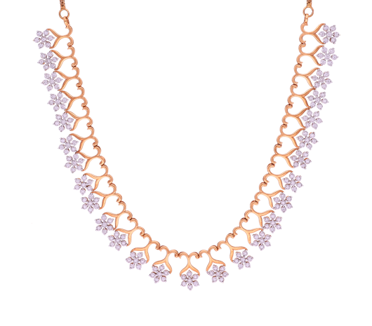 South Indian Bridal Diamond Necklace