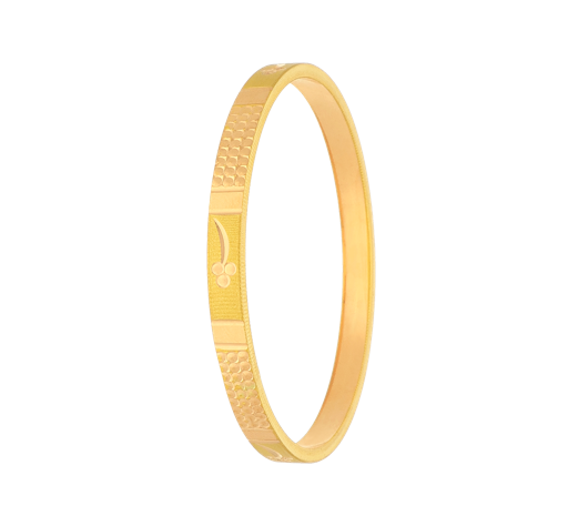 22kt 18kt Plain Gold Bangles, 18 Gram To 200 Gram Plus at Rs 99000/pair in  Hyderabad