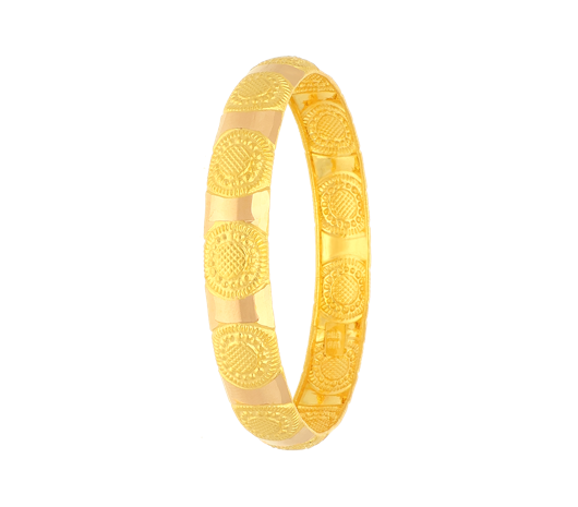 Gold Bangles in 10 Grams - 10 Latest Collection for Elegant Look | Gold bangles  design, Plain gold bangles, Simple gold bangle