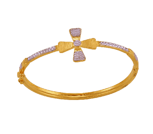 Jos Alukkas - Masterpiece in Gold! | When elegance and traditional beauty  combine... you get a masterpiece in Gold! This glorious Gold bangle comes  in an interesting design that pairs with... |