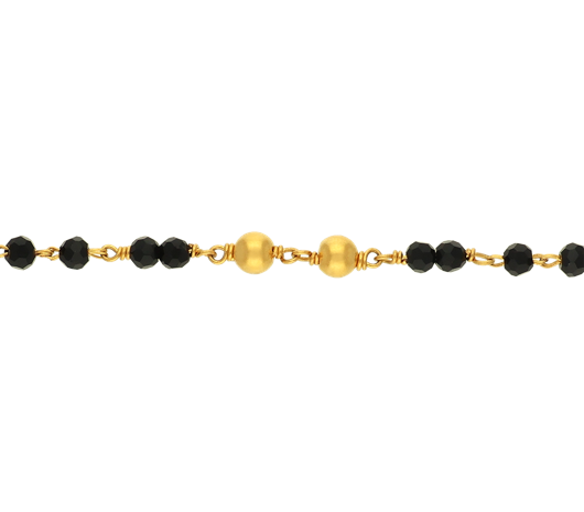 Manufacturer of 22ct plain gorgeous gold men's bracelet mpb368 | Jewelxy -  182072
