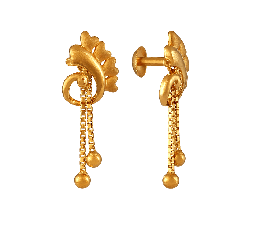 Diamond Earrings | 18k 750 BIS Hallmarked VVS EF Diamond Latest Gold J Type  Studs | IGI Cert… | Handmade gold jewellery, Gold jewelry fashion, Gold  earrings designs