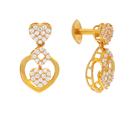 Three-Prong Martini Diamond Stud Earrings | RW Fine Jewelry
