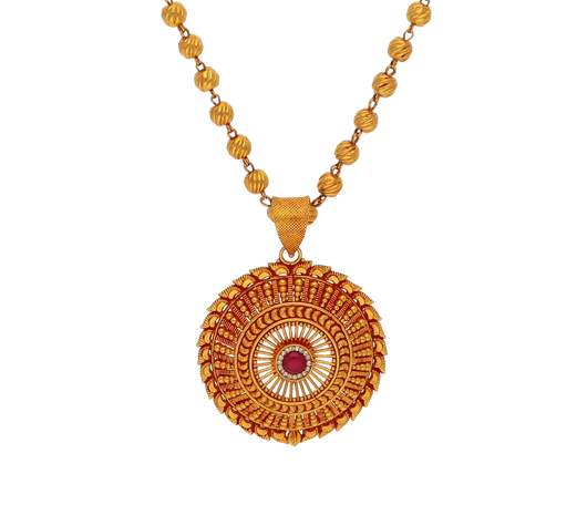 Buy Gold Necklace Online | Choker Necklace | Senco Gold and Diamonds