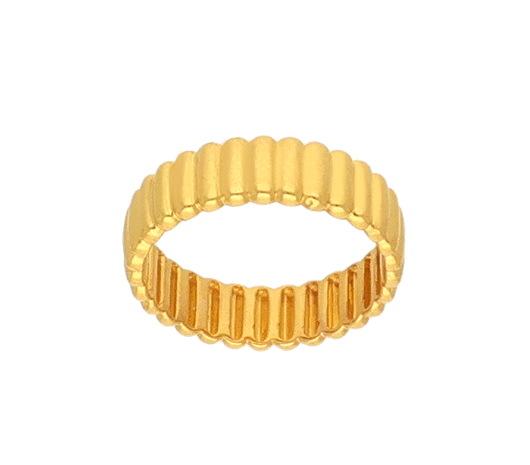 Core gold ring (1.3 grams – 21 karat) - العماري للذهب والمجوهرات - أكبر  فروع ومتجر ذهب أون لاين