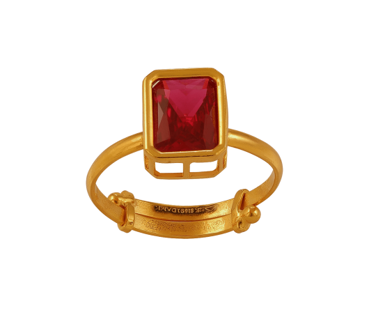 Ruby Gold Ring (Design A6) | GemPundit