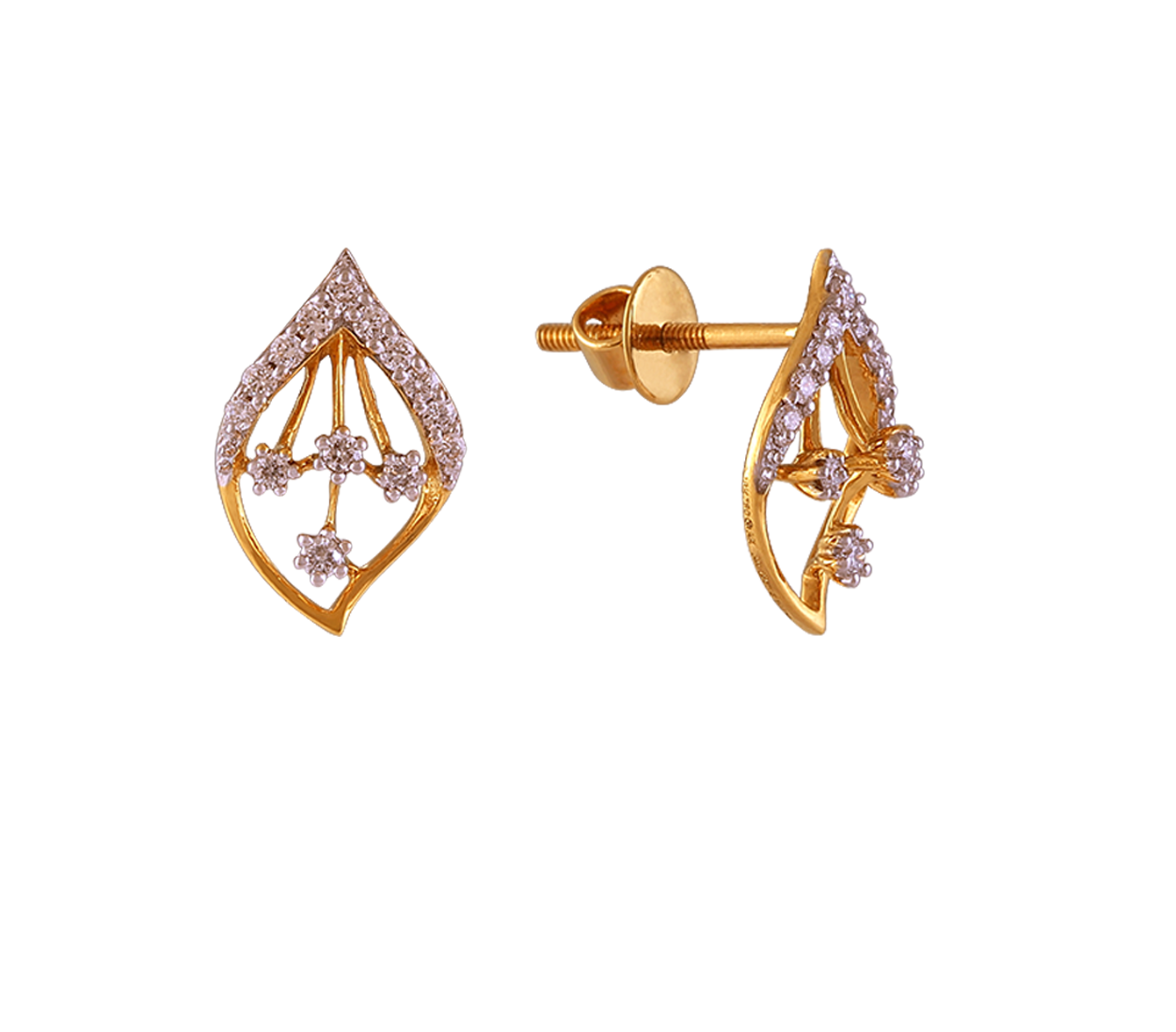 Diamond Earrings Online Shopping - Jos Alukkas Diamond Earrings