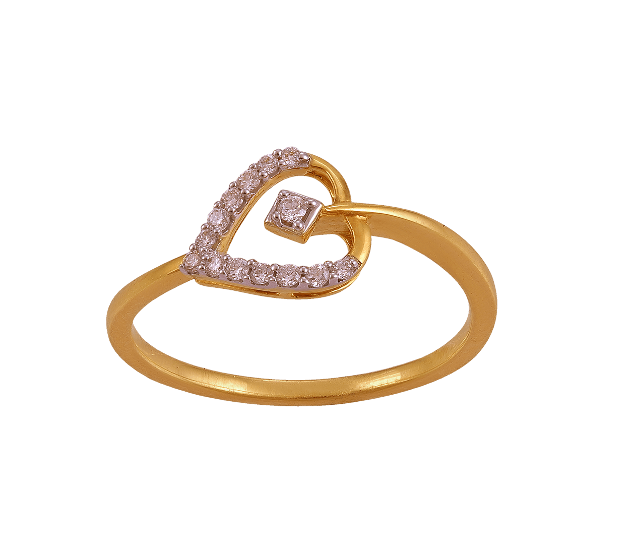 9ct Gold Ladies Gold Toe Ring CYT183 – Stonex Jewellers