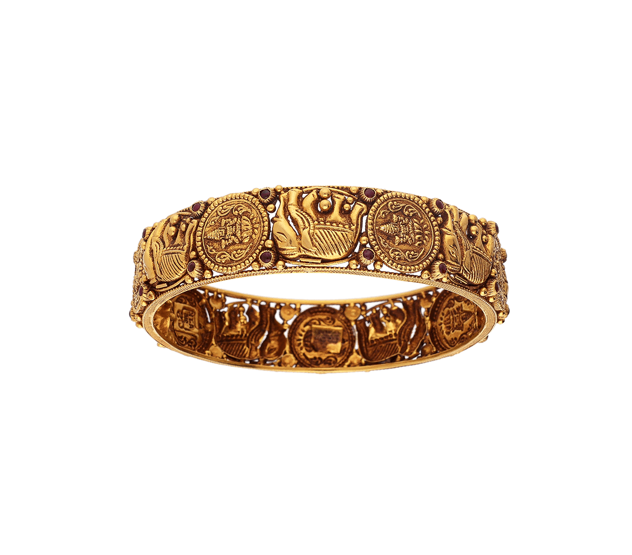 Jos Alukkas 22k (916) Yellow Gold Bracelet for Women : Amazon.in: Fashion