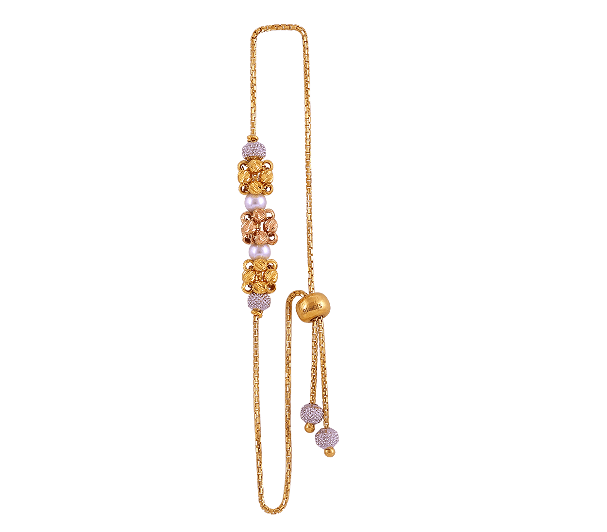 Joyalukkas - Perfect for day or night, shine at any occasion with this  lightweight Italian design 22k gold bracelet. #joyalukkas #bracelet # jewellery #jewelry #uae #dubai #abudhabi #kuwait #ksa #bahrain #oman #usa  #uk #