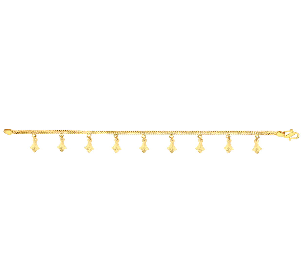Elegant Leaf Design Gold Bracelet Collections For Girls Buy Online BRAC279