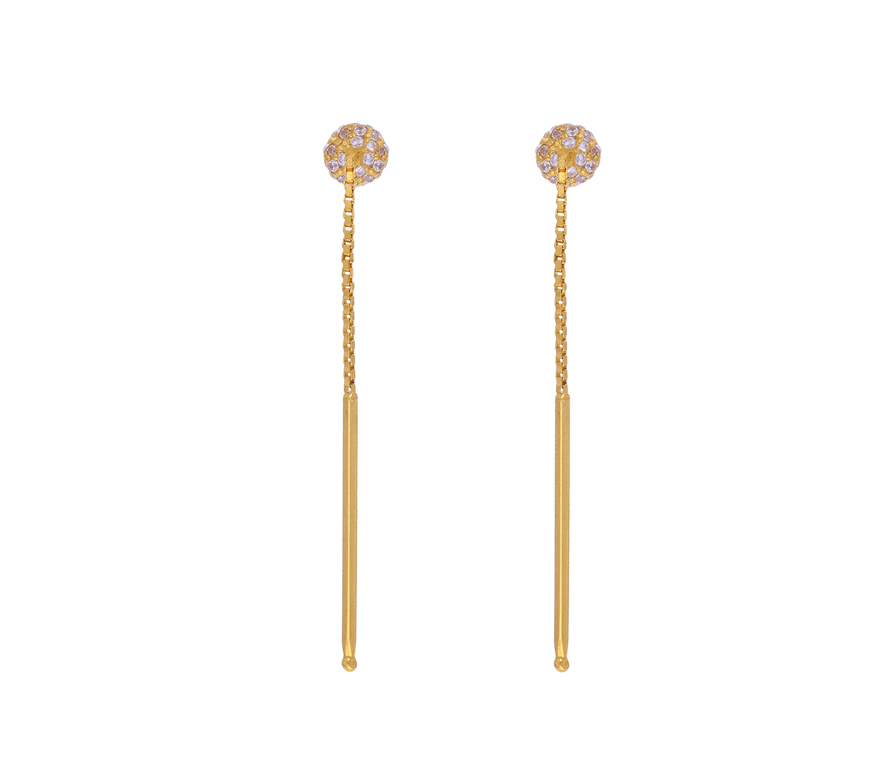Discover 79+ simple sui dhaga gold earrings latest - esthdonghoadian