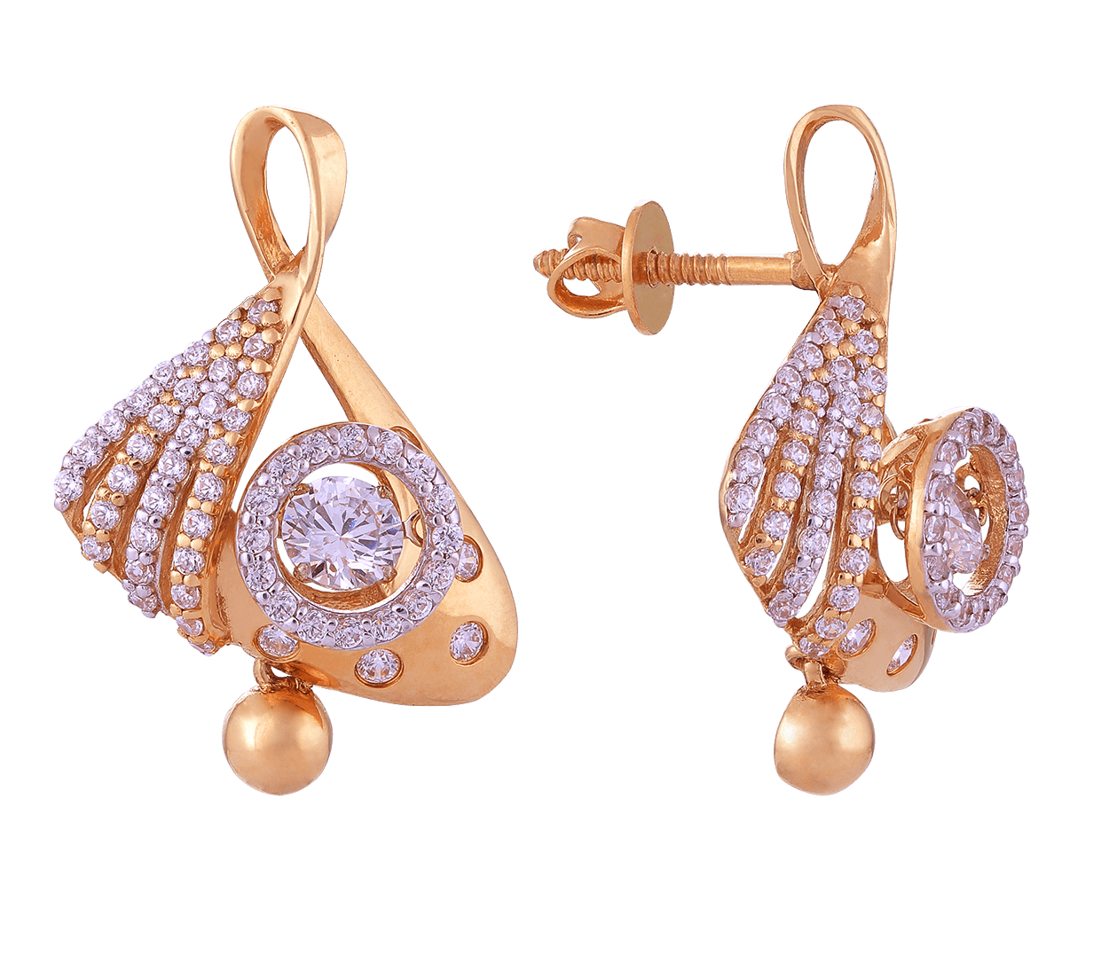 Buy Joyalukkas 22k Gold Earrings for Women Online At Best Price @ Tata CLiQ-sgquangbinhtourist.com.vn