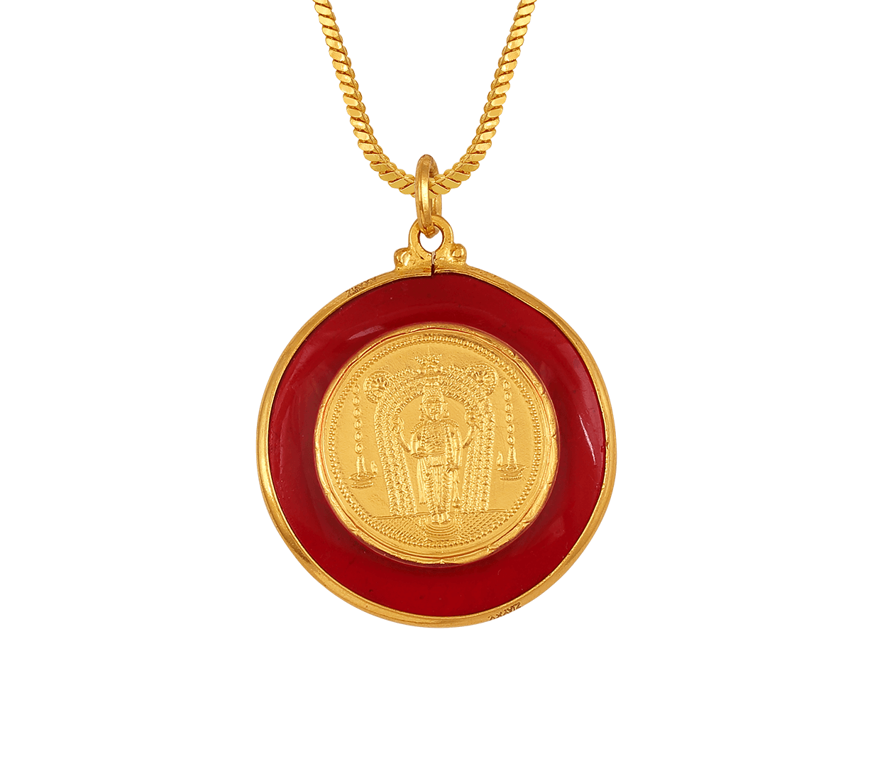Buy Guruvayoorappa Gold Pendants Online – Divine Collection | Jos ...