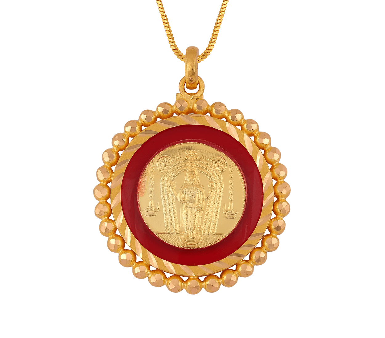 Buy Guruvayoorappa Gold Pendants Online – Divine Collection | Jos ...