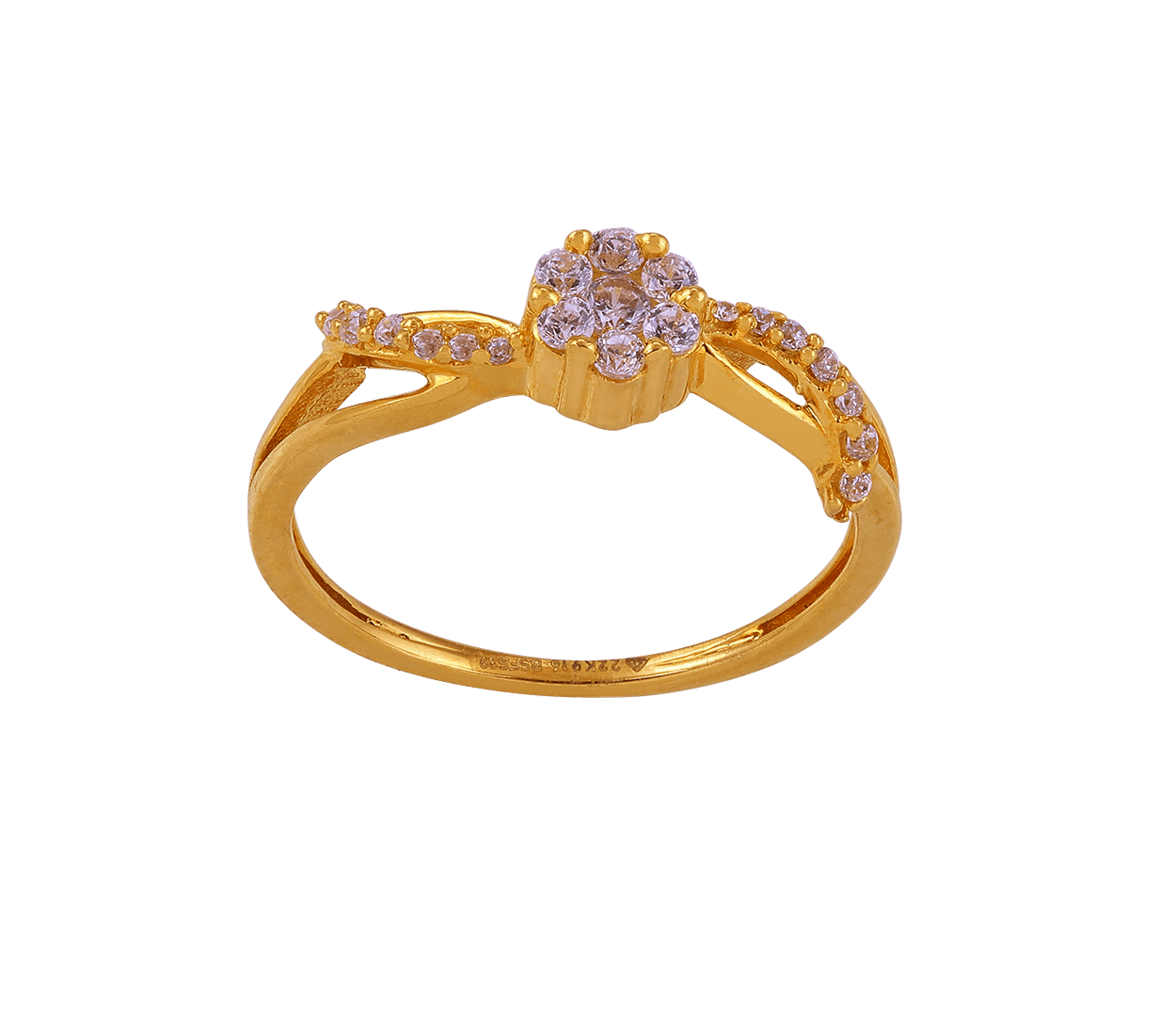 Buy 4 Prong Setting Plain Engagement Ring Online US - Diamonds Factory