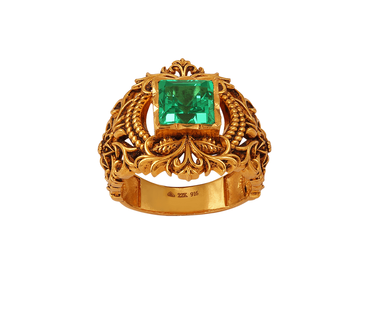 Black Stone Gold Look Ladies Ring - Dazzle Accessories-as247.edu.vn