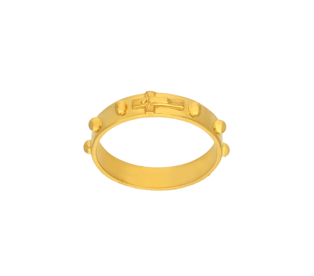 Rosary Ring PR02 14K Real Solid Gold Catholic Christian Ring (US 4 ~ 11) |  eBay