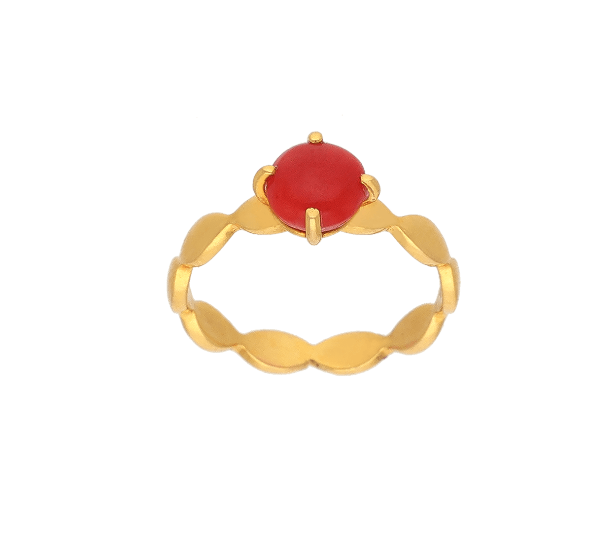 Red Coral Ring | Online gold jewellery, Coral stone ring, Diamond pendants  designs