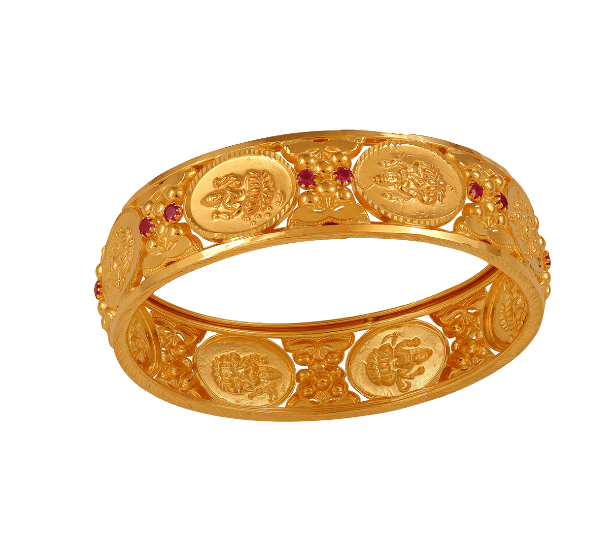 Buy 22Kt Goddess Lakshmi Gold Ring For Women 97VM2636 Online from Vaibhav  Jewellers