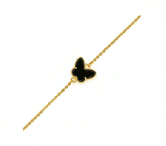 Butterfly Grace 22 KT Gold Bracelet