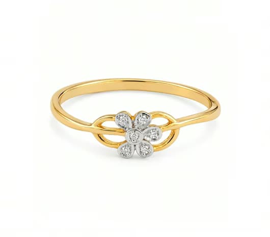 Eternal Blossom 14 KT Diamond Ring
