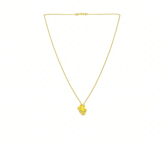 22KT Gold Little Chick Kids Necklace