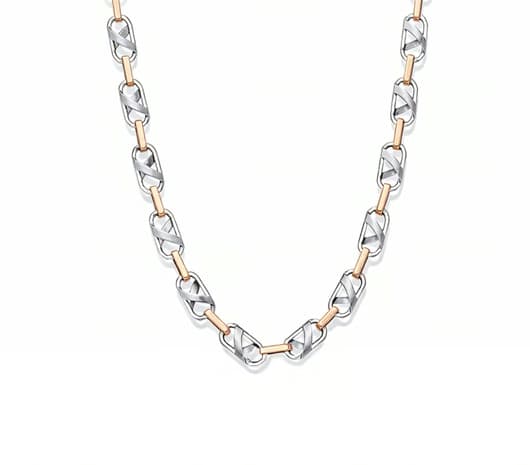 Modern Link Platinum Chain