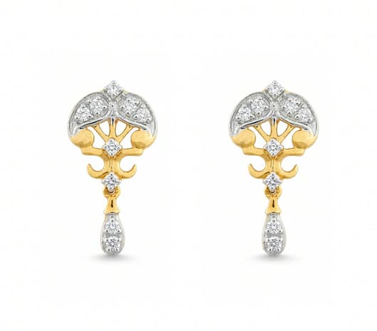 Imperial Grace 18 kt Diamond Earrings