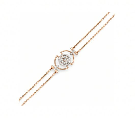 Celestial Halo 18KT Diamond Bracelet