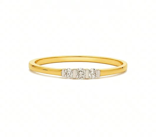Trinity Spark 14 KT Diamond Ring