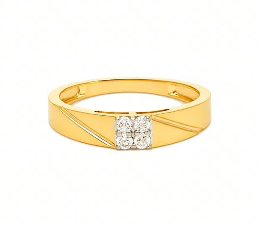 Crossline Prestige 14 KT Diamond Ring