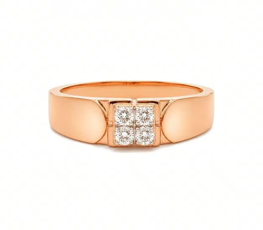 Majestic Glow 14 KT Diamond Ring