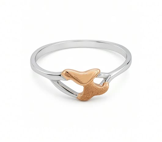 Harmony Flow Platinum Ring