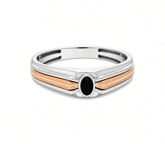 Celestial Curve Platinum Ring