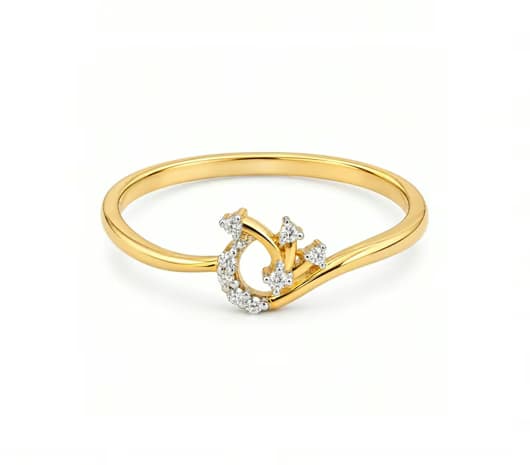 Timeless Brilliance 14 KT Diamond Ring