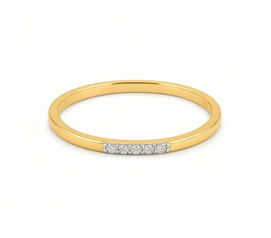 Simple Elegance 14 KT Diamond Ring