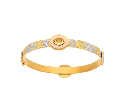 artistic charming Gold Bangle
