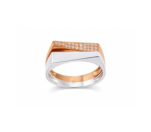 Heritage Flair 18 kt Ivy Rose Gold Ring
