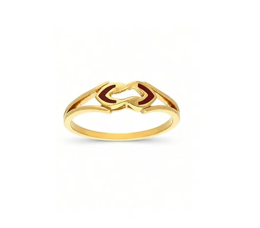 Glow Loops Gold Ring