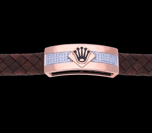 Modern Flair 18 kt Ivy Rose Gold Bracelet