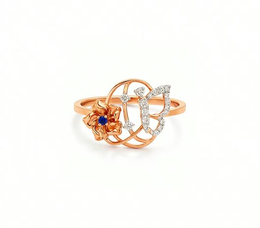 Gracefull 18kt Diamond Ring