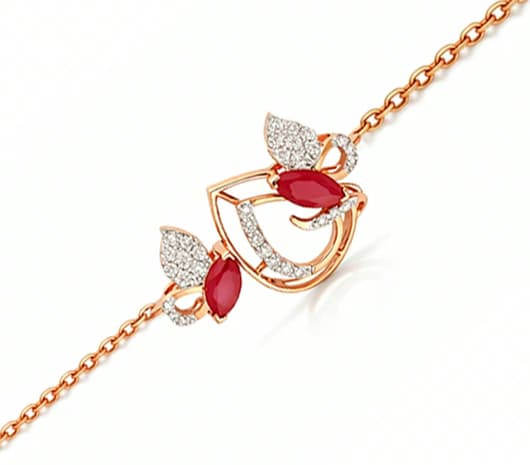 18KT Classic Sparkle Diamond Bracelet