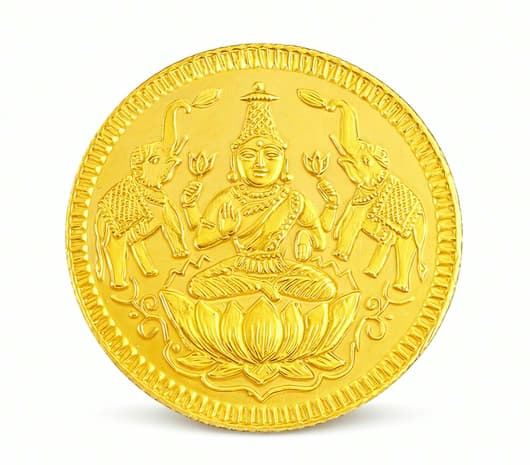 22 KT Lakshmi Gold Coin 2 Gm Jos Alukkas